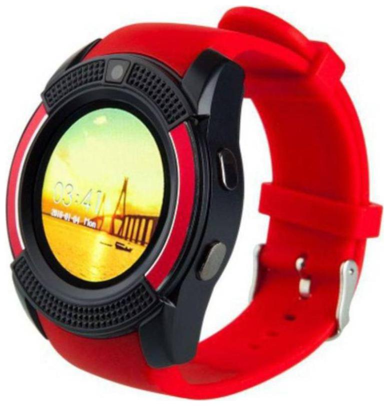 TSV V8 Silver Bluetooth Camera And Sim Card Supported Watch Compatible with Oppo A57 (Red)
TSV V8 Silver Bluetooth Camera And Sim Card Supported Watch Compatible with Oppo A57 (Red)