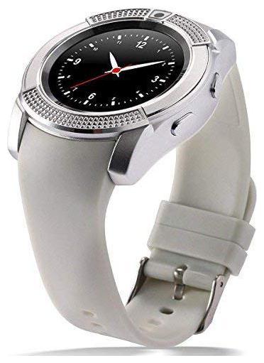 TSV V8 Bluetooth Smart Watch Phone With Camera And Sim Card Compatible with Samsung Galaxy S7 Edge (White)
TSV V8 Bluetooth Smart Watch Phone With Camera And Sim Card Compatible with Samsung Galaxy S7 Edge (White)