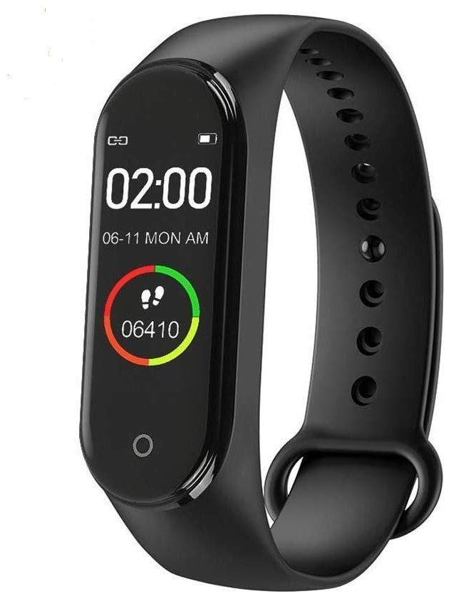 DISIPRO M4 Smart Fitness Band Heart Rate Monitor Sensor Bluetooth Wristband Waterproof Sports Health Activity Tracker Watch
DISIPRO M4 Smart Fitness Band Heart Rate Monitor Sensor Bluetooth Wristband Waterproof Sports Health Activity Tracker Watch