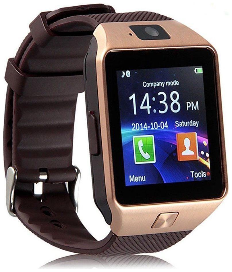 Grenville Smart Watch Gold with SIM Slot Memory Card Slot and Camera Bluetooth Connectivity
Grenville Smart Watch Gold with SIM Slot Memory Card Slot and Camera Bluetooth Connectivity
