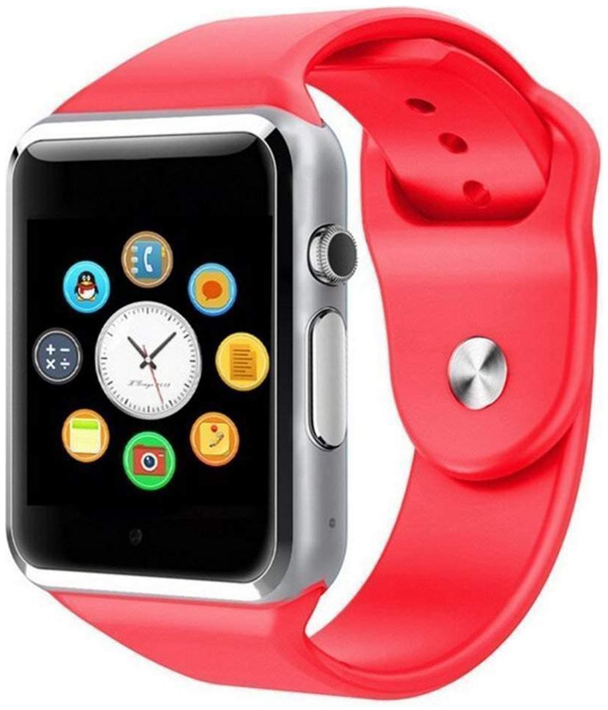IIK Collection A1 Bluetooth Smartwatch Android 4G Phone Watch With Camera SIM Card Slot Sports Tracker Smart Watch Compatible With All Android And iOS Smartphones Black (IIK-SW-A1-01-Red)
IIK Collection A1 Bluetooth Smartwatch Android 4G Phone Watch With Camera SIM Card Slot Sports Tracker Smart Watch Compatible With All Android And iOS Smartphones Black (IIK-SW-A1-01-Red)