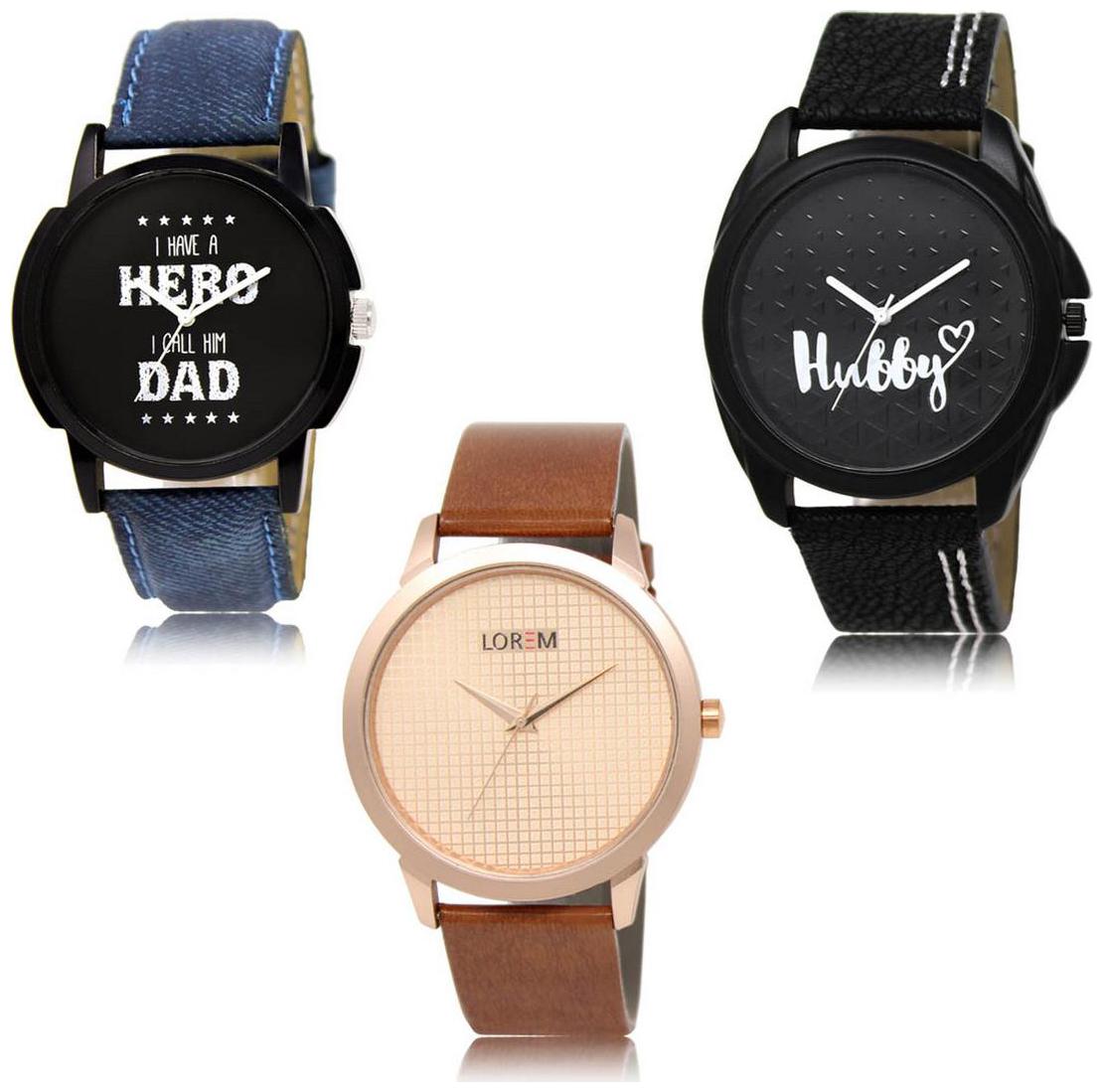 LOREM LK-07-31-34 Multi Color New Stylish Precious Design Pack of 3 Men watches
LOREM LK-07-31-34 Multi Color New Stylish Precious Design Pack of 3 Men watches