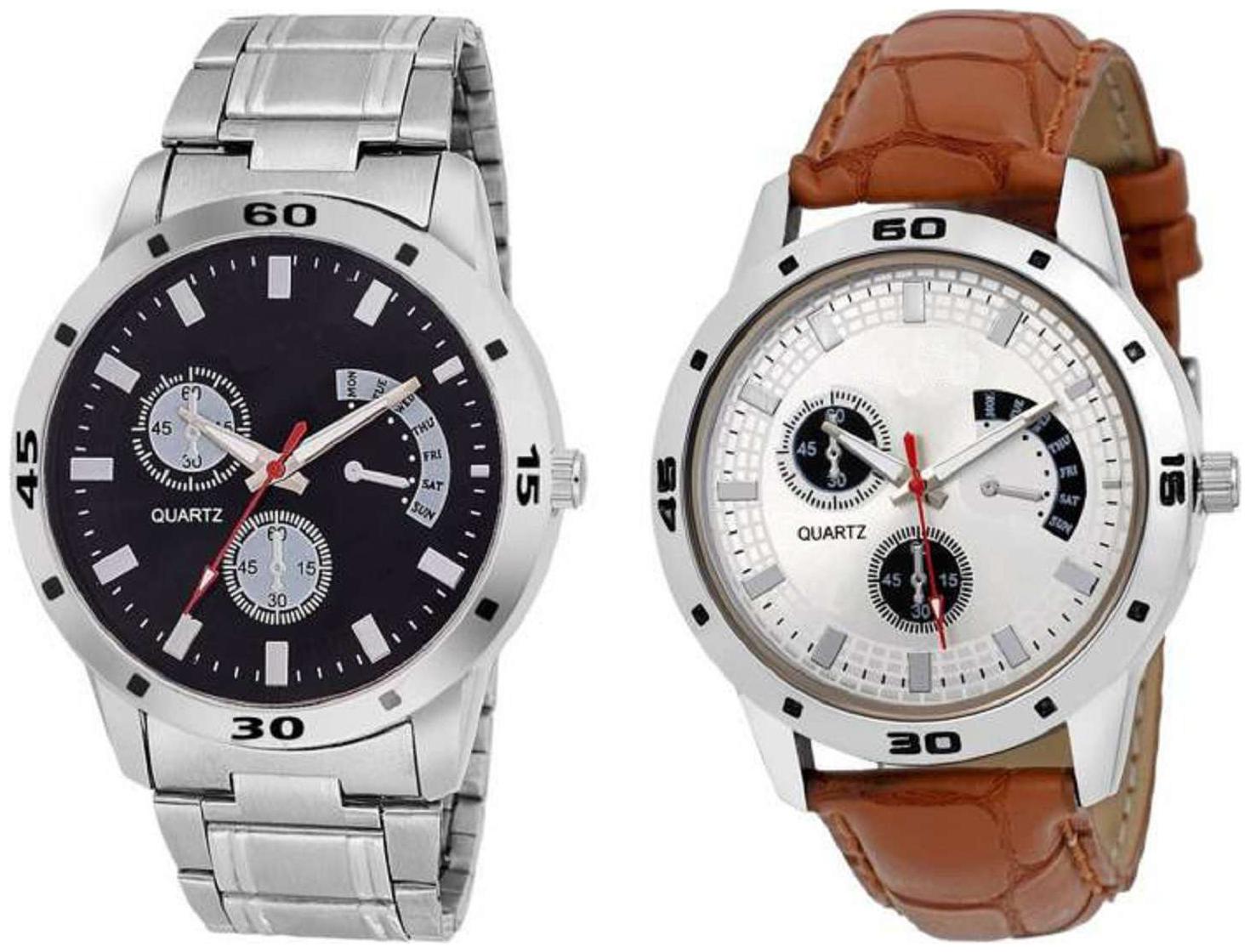 MISSPERFECT Brown Stylish And Attractive Designer Couple Watch Combo For Men And Women Watch - For Couple
MISSPERFECT Brown Stylish And Attractive Designer Couple Watch Combo For Men And Women Watch - For Couple