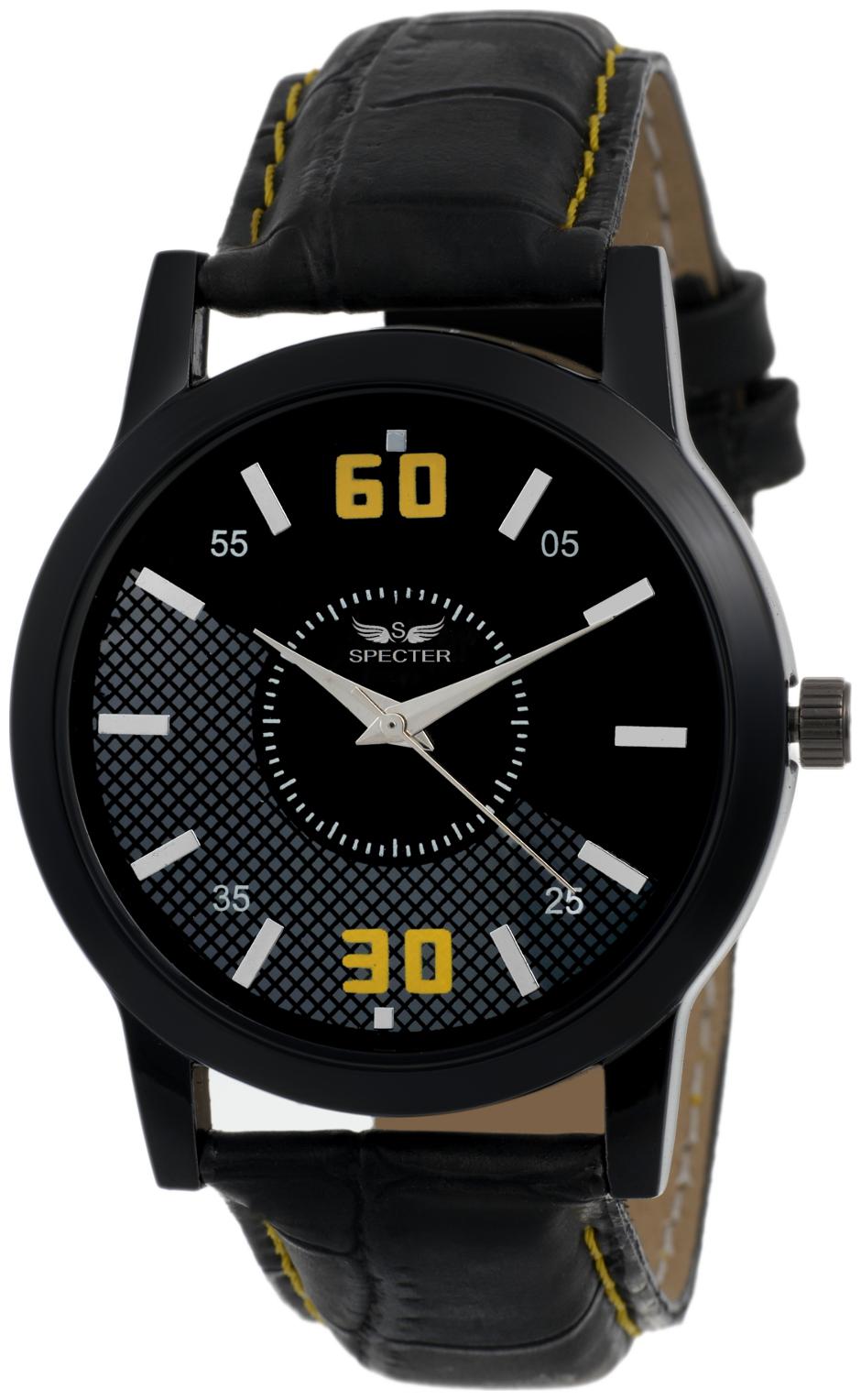 Specter Premium Collection Limited Edition Party Casual Official Look Designer Classy Pattern Analog Wrist Watch For Boy s Men s (Black KT 44)
Specter Premium Collection Limited Edition Party Casual Official Look Designer Classy Pattern Analog Wrist Watch For Boy s Men s (Black KT 44)