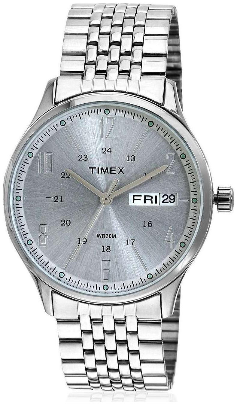 Timex Men Analog Watch - Silver