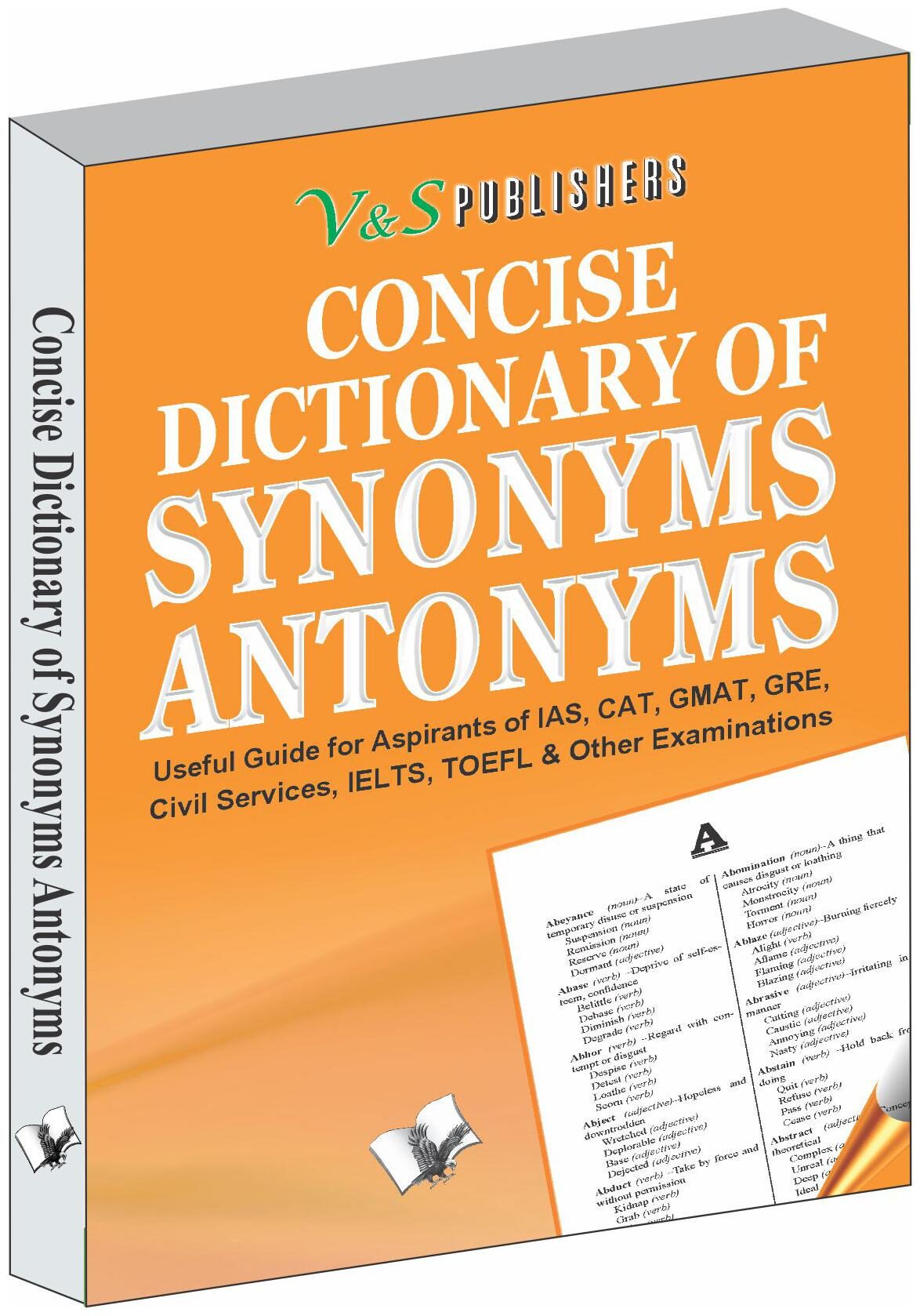 

Concise Dictionary Of Synonyms Antonyms