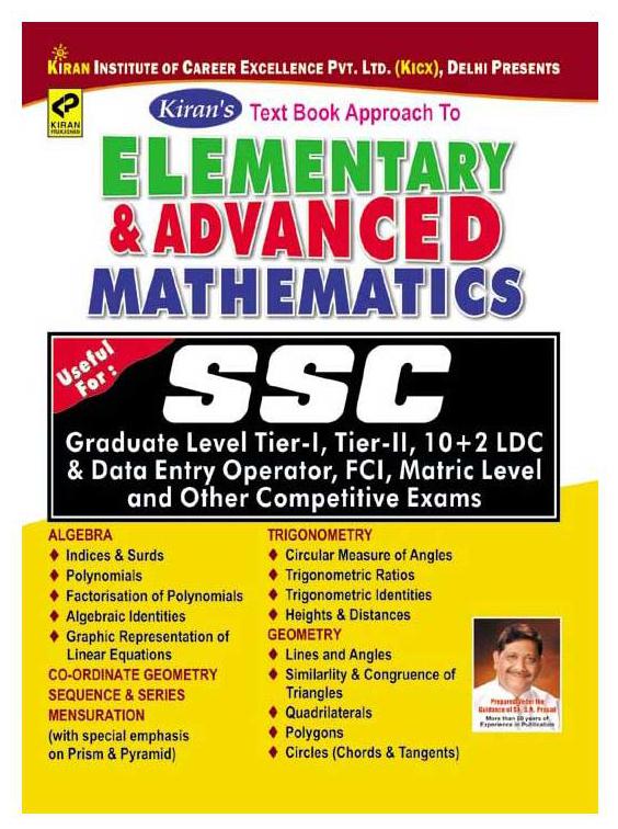 

KIRAN S SSC ELEMENTARY AND ADVANCED MATHEMATICS ENGLISH