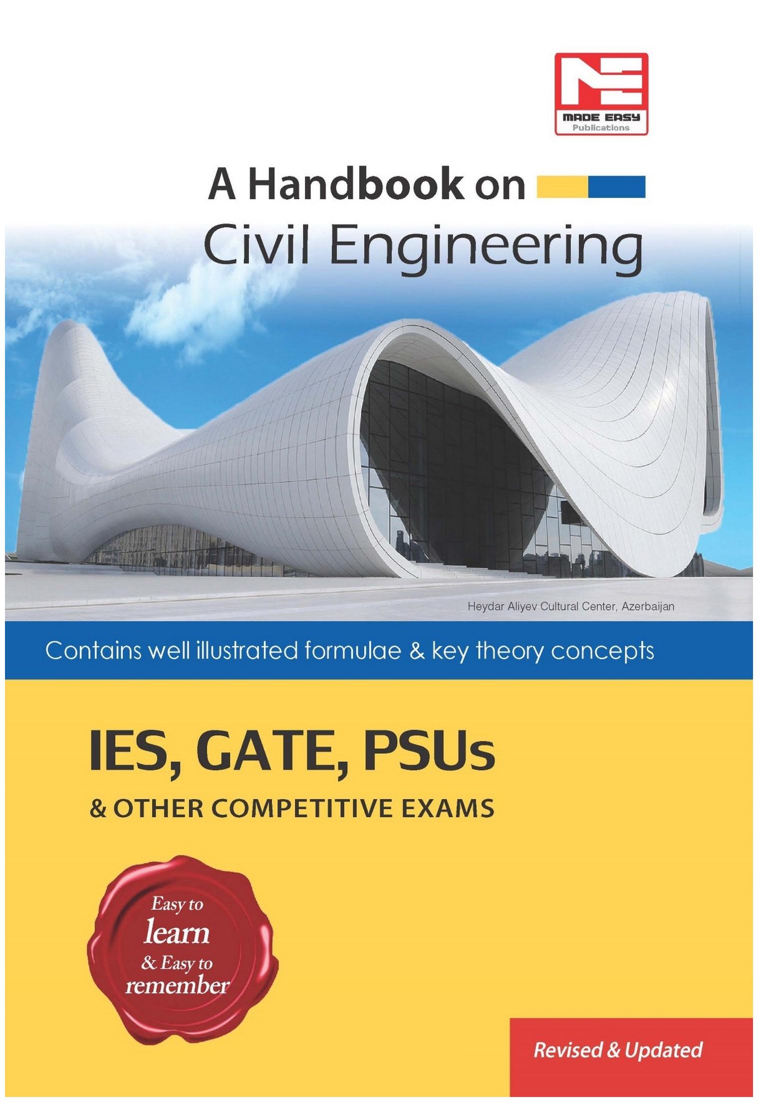 

A Handbook on Civil Engineering - Illustrated Formulae Key Theory Concepts