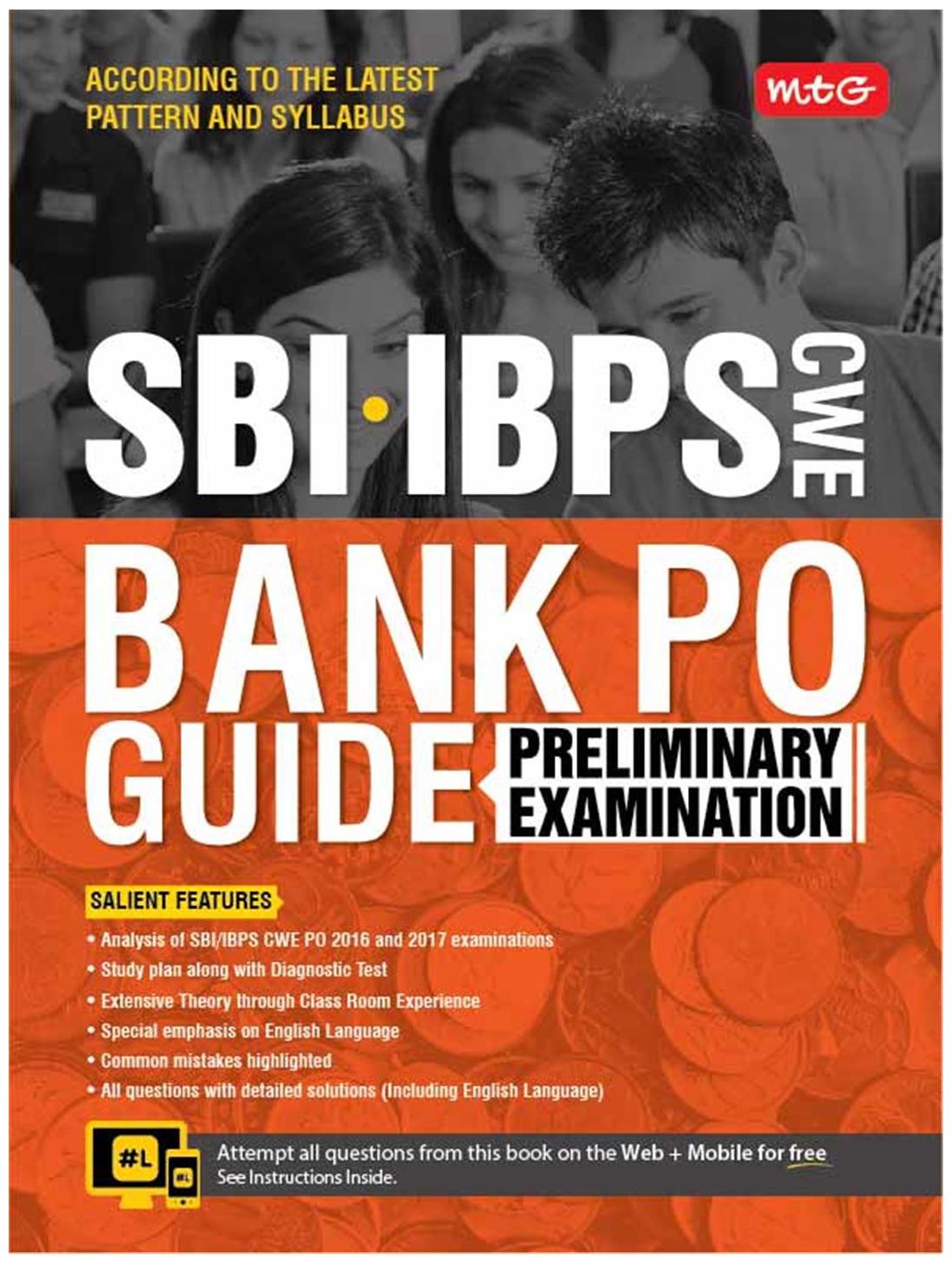

SBI IBPS CWE -Bank PO Guide Preliminary Examination