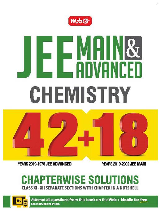 

42 18 Years Chapterwise Solutions Chem for JEE (Adv Main)