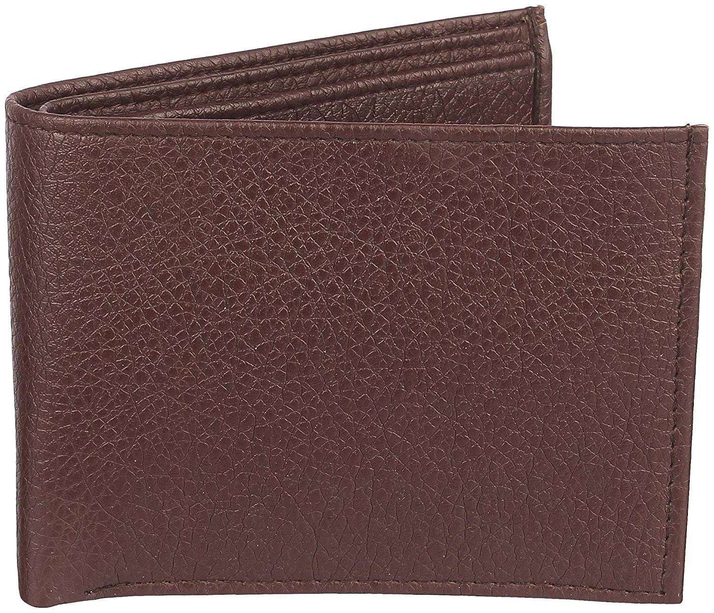 

AAR BEE WORLD Men Brown Leather Bi-Fold Wallet ( Pack of 1 )