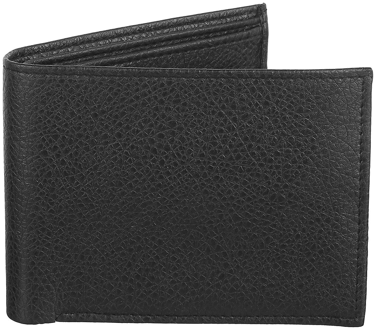 

AAR BEE WORLD Men Black Leather Bi-Fold Wallet ( Pack of 1 )