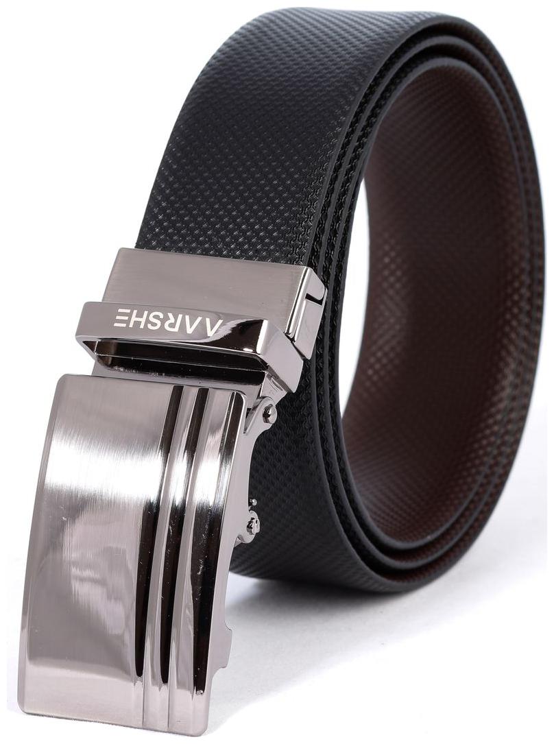 

AARSHE Italian Leather GRABEN Autolock Buckle Reversible Belt