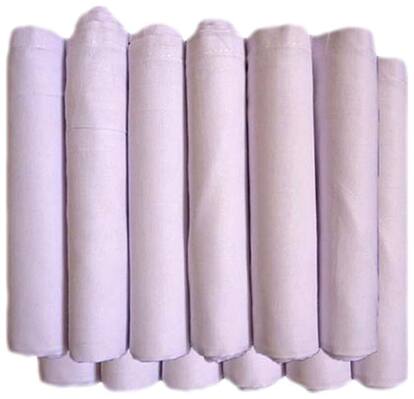 Aashirwad Craft Pink Cotton Handkerchieves Set Of 6