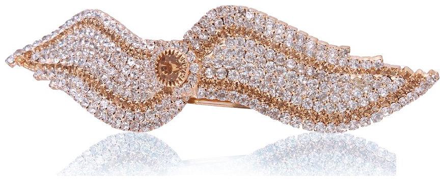 

Accessher designer studded back Hair clip Hair Barrette Hair pin hair accessories for Women