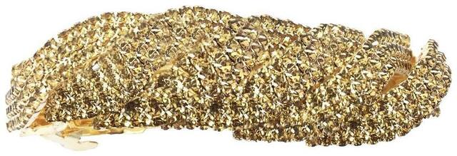 Accessher designer Single Line studded back Hair Clips Barrette hair accessories for Women