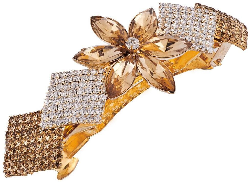 

Accessher designer studded back Hair clip Hair Barrette Hair pin hair accessories for Women