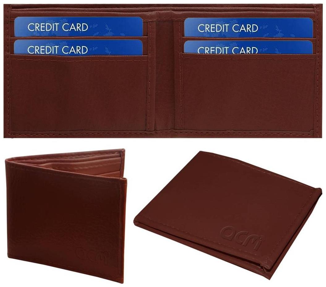 

ACM Men Brown Synthetic leather Bi-Fold Wallet ( Pack of 1 )