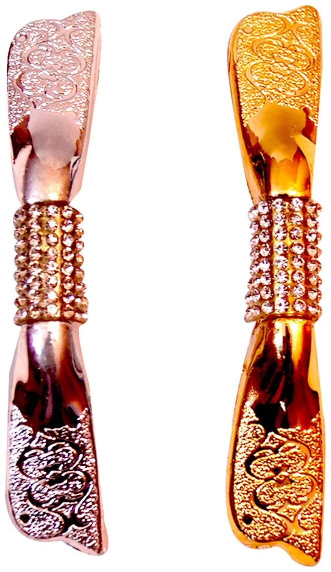

ADR Gold and Silver Fancy Clutcher for Women and Girls
