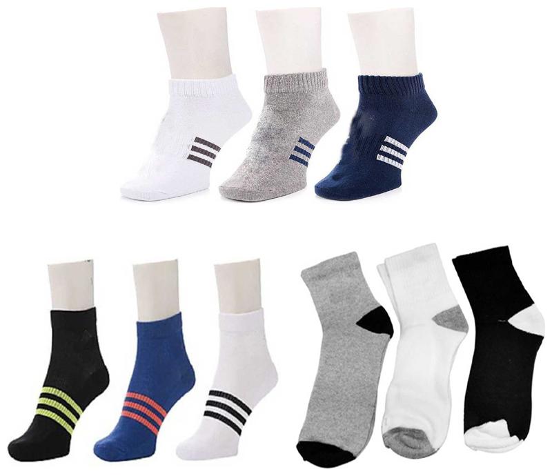 

Air Sports Ankle Length Socks ( Pack Of 9 )