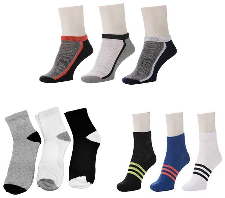

Air Sports Ankle Length Socks ( Pack Of 9 )