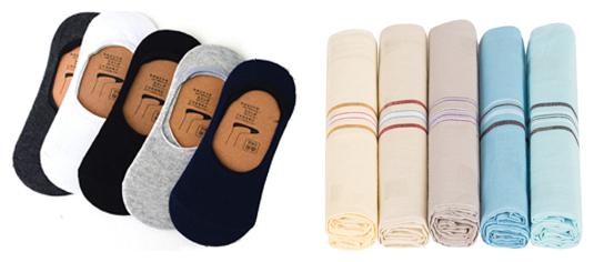 

Air Sports Combo of 5 Loafer Socks and 5 Light Handkerchiefs