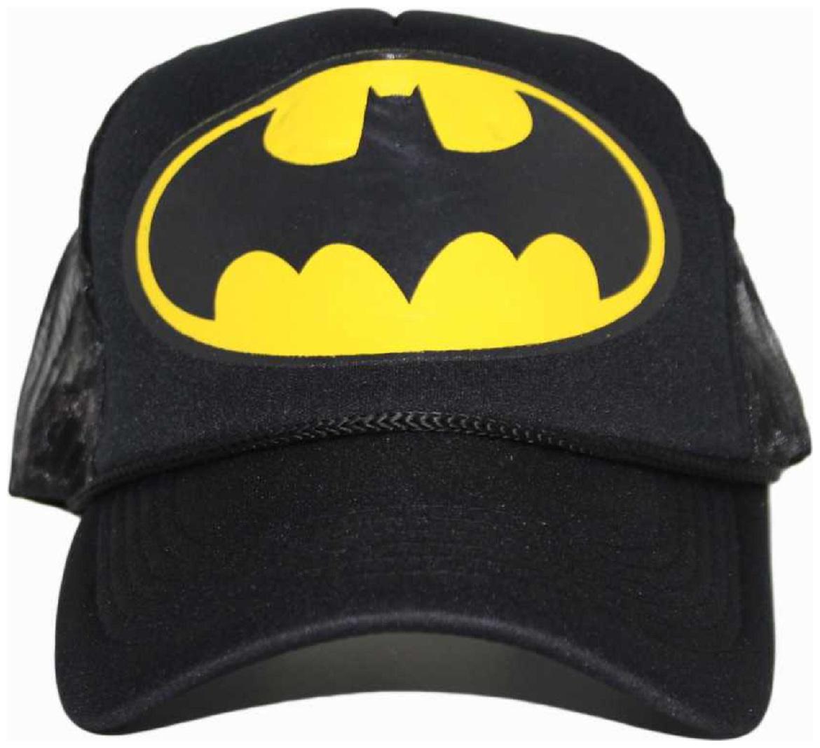 

Alcove Unisex Black Batman Printed Halfnet Baseball Cap