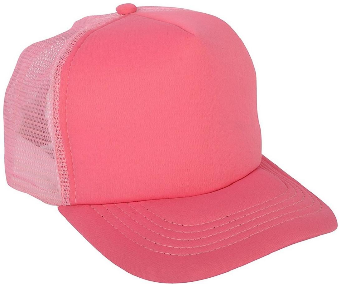 

Alcove Unisex Pink Halfnet Baseball Cap