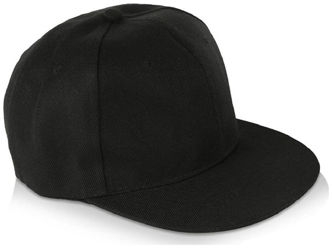 

Alcove Unisex Black Hiphop Snapback Cap
