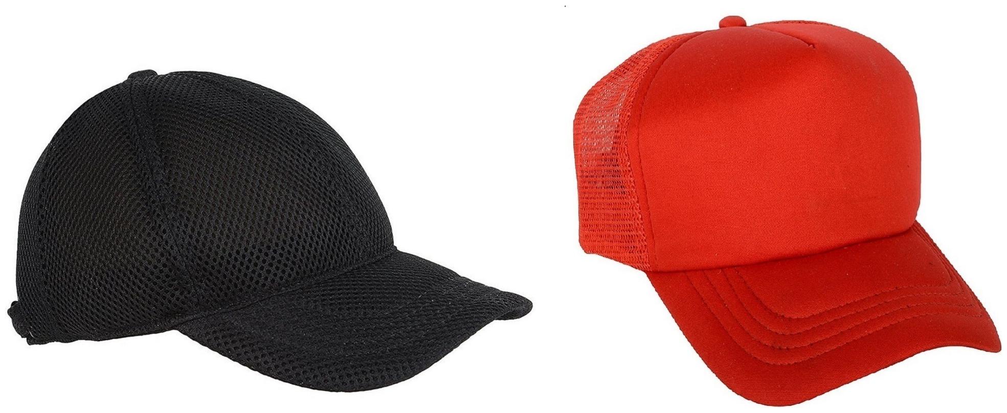 

Alcove Men And Boys Pack Of 2 Halfnet Baseball Sports Cap