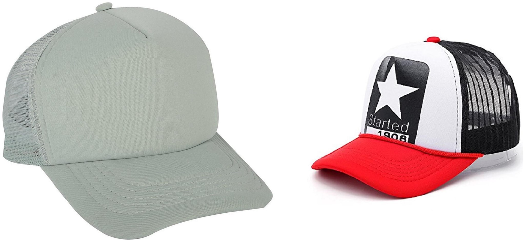 

Alcove Men And Boys Pack Of 2 Halfnet Baseball Sports Cap