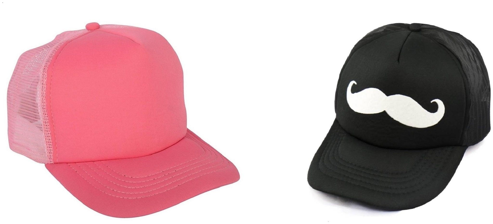 

Alcove Men And Boys Pack Of 2 Halfnet Baseball Sports Cap