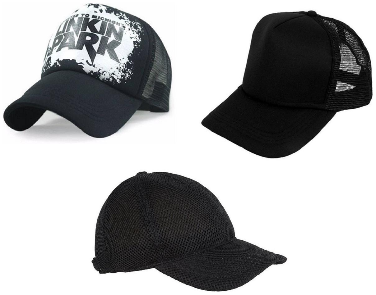 

Alcove Men And Boys Pack Of 3 Halfnet Baseball Sports Cap