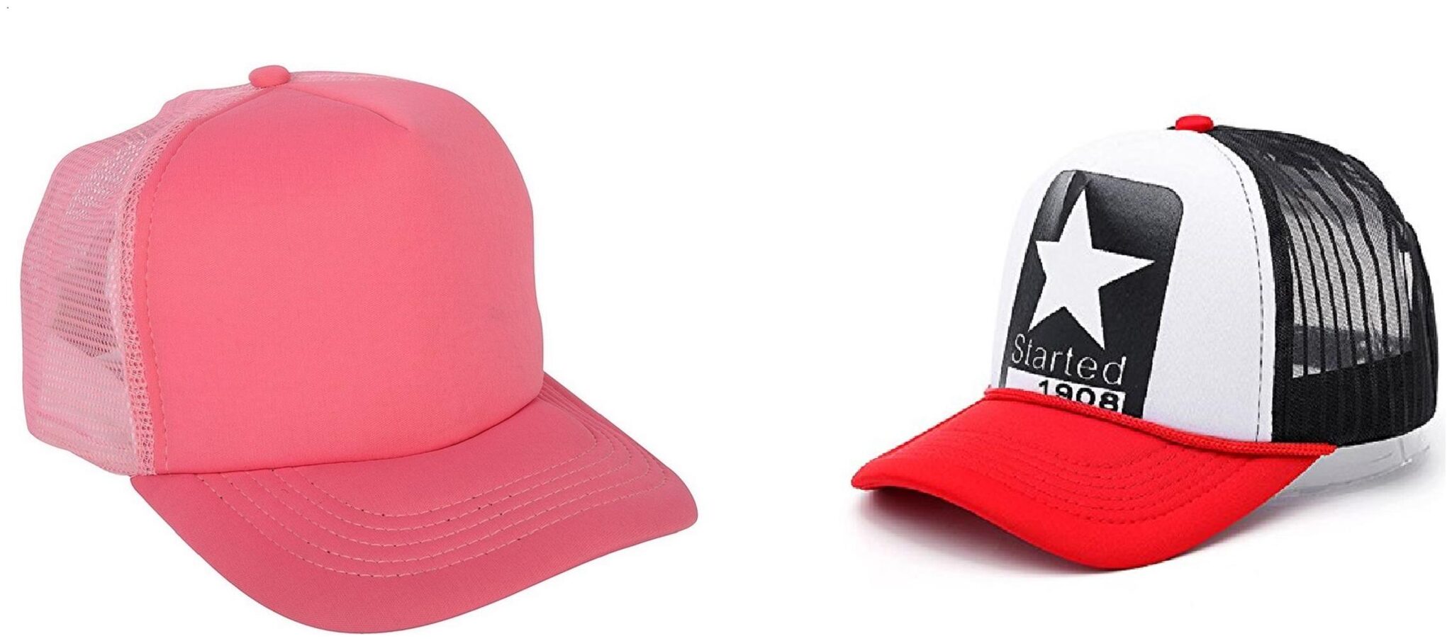 

Alcove Men And Boys Pack Of 2 Halfnet Baseball Sports Cap