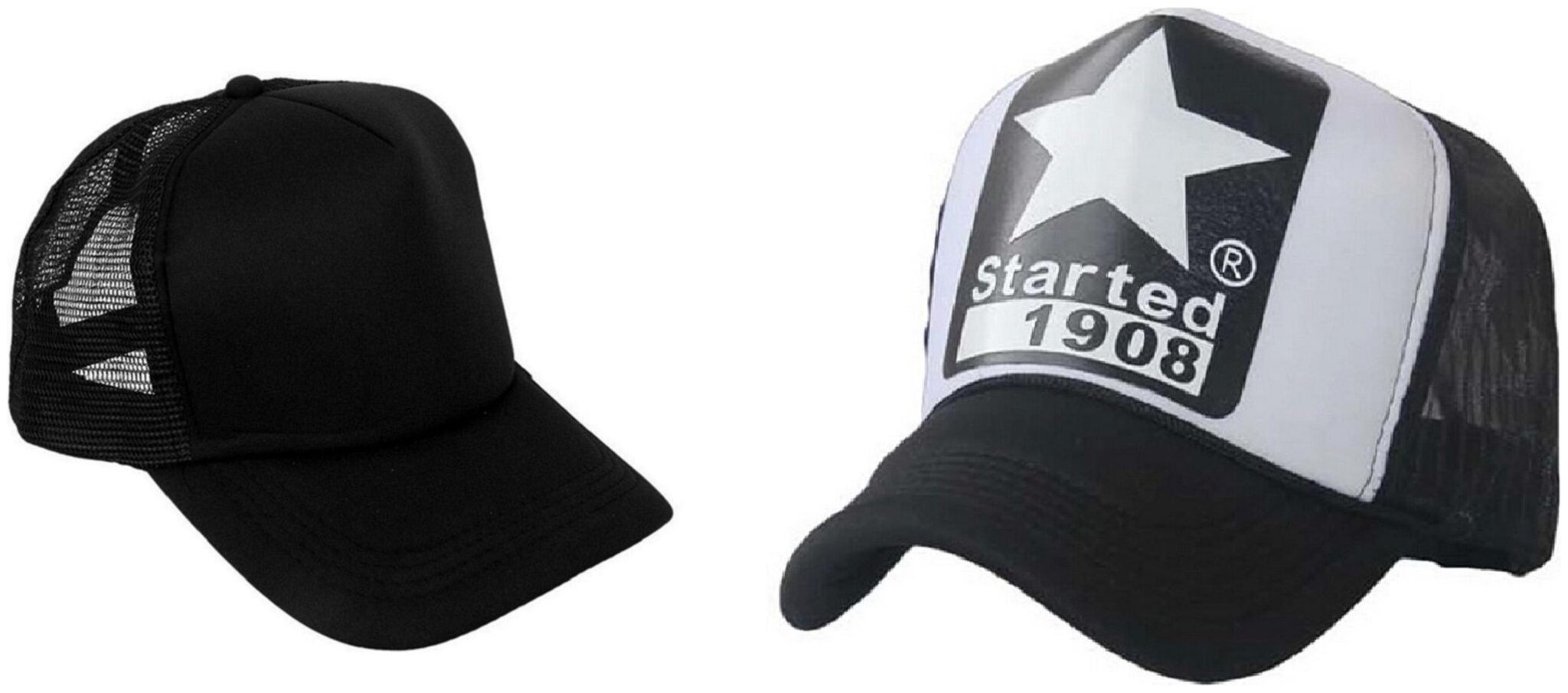

Alcove Men And Boys Pack Of 2 Halfnet Baseball Sports Cap
