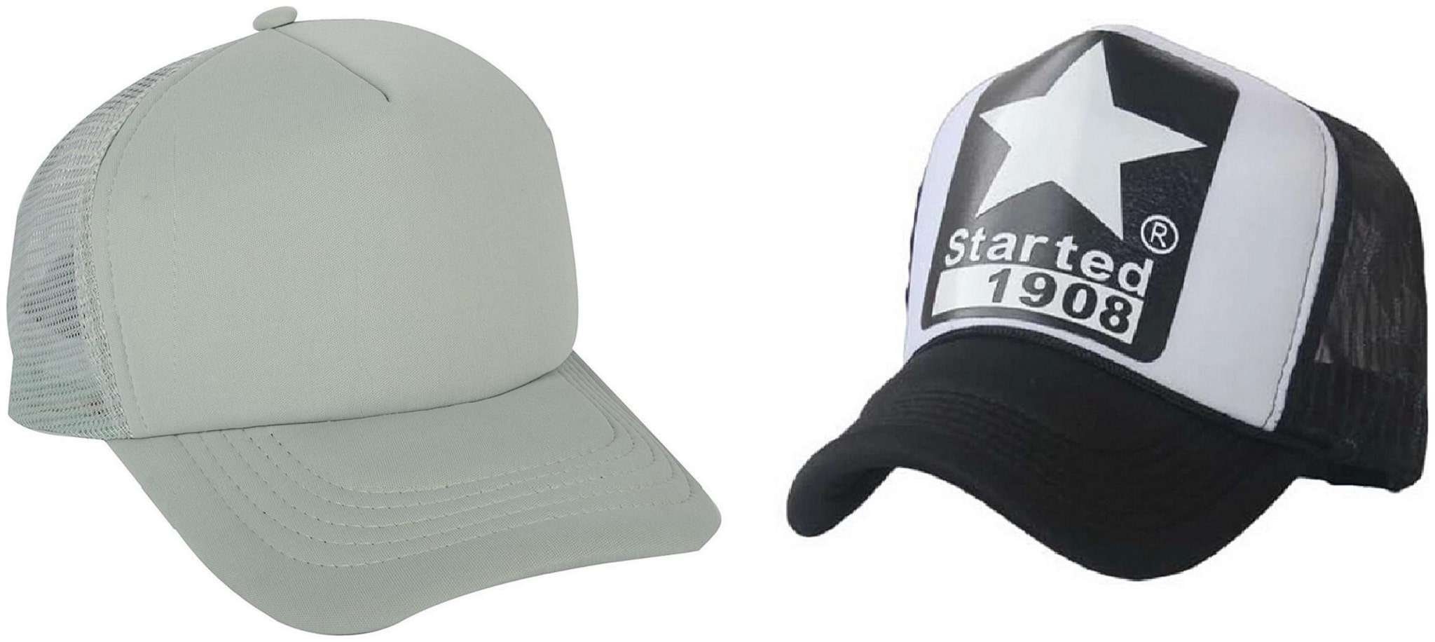 

Alcove Men And Boys Pack Of 2 Halfnet Baseball Sports Cap