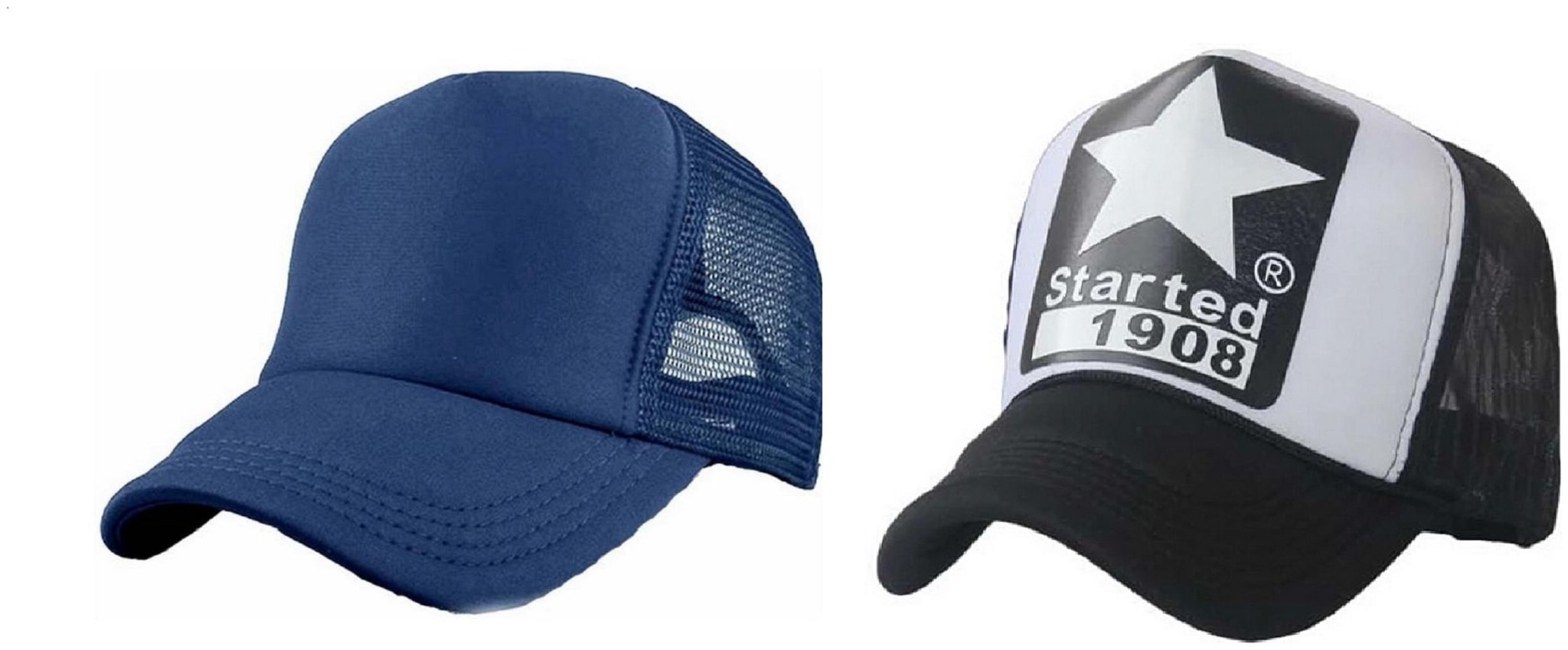 

Alcove Men And Boys Pack Of 2 Halfnet Baseball Sports Cap