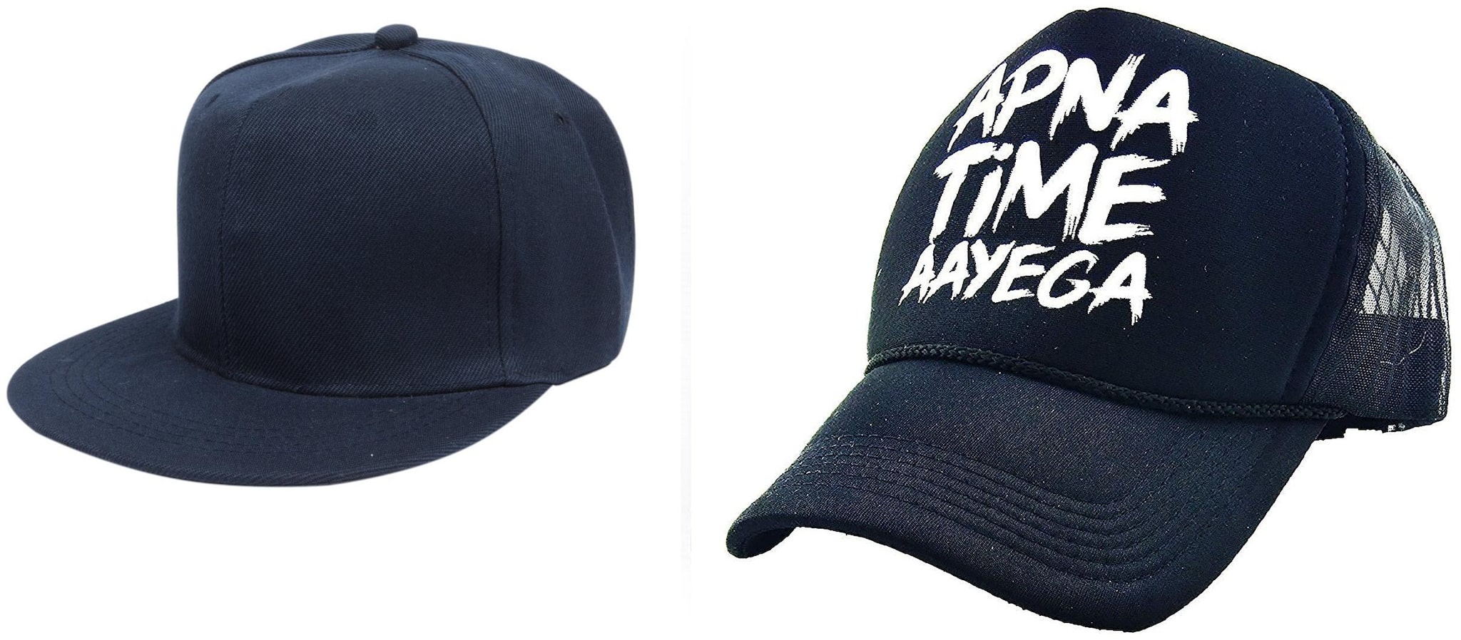 

Alcove Mens Women Half Mesh Cap Combo PACK OF 2
