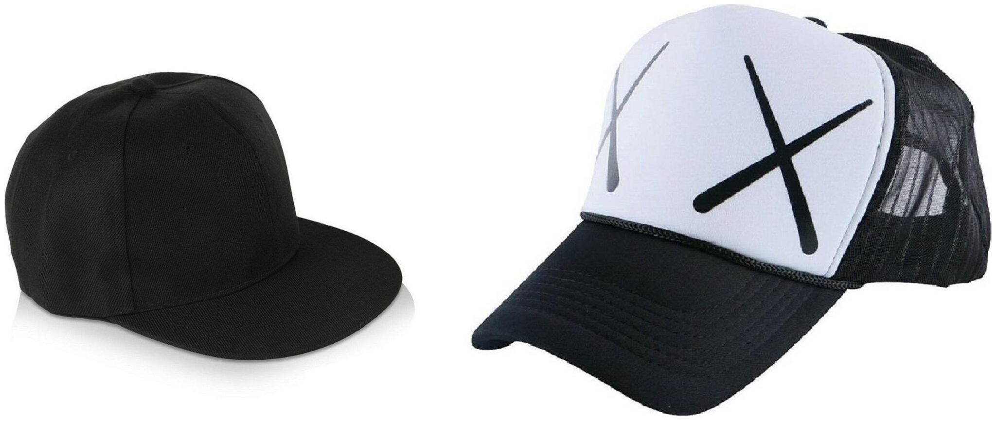 

Alcove Mens Women Half Mesh Cap Combo PACK OF 2