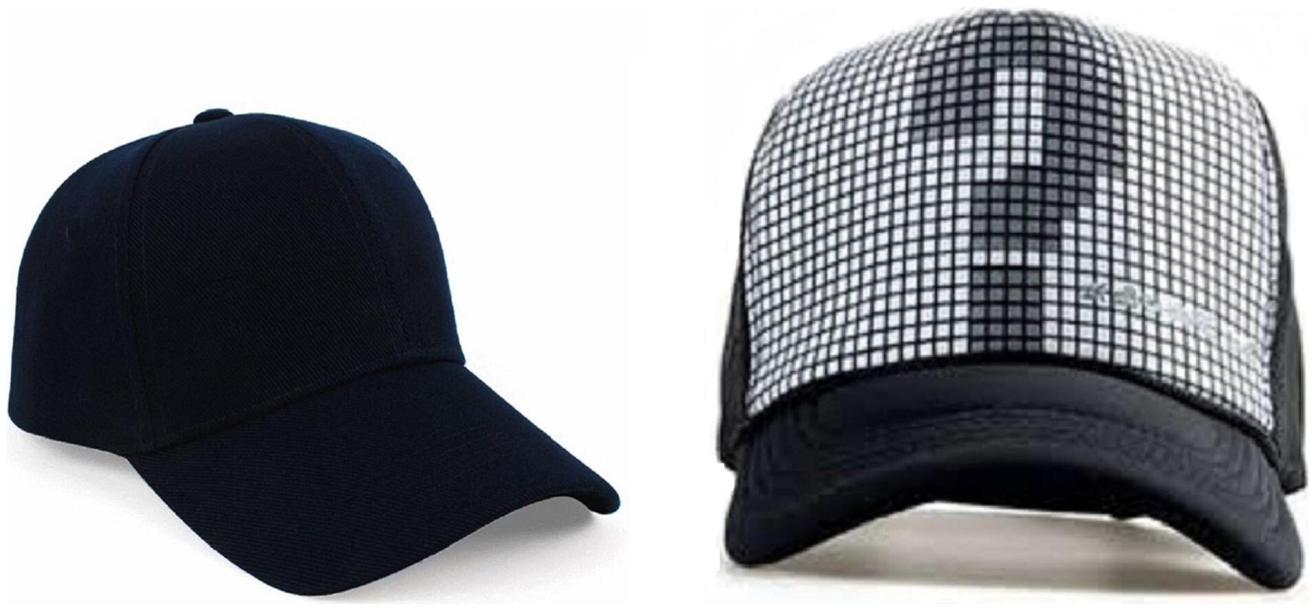 

Alcove Mens Women Half Mesh Cap PACK OF 2