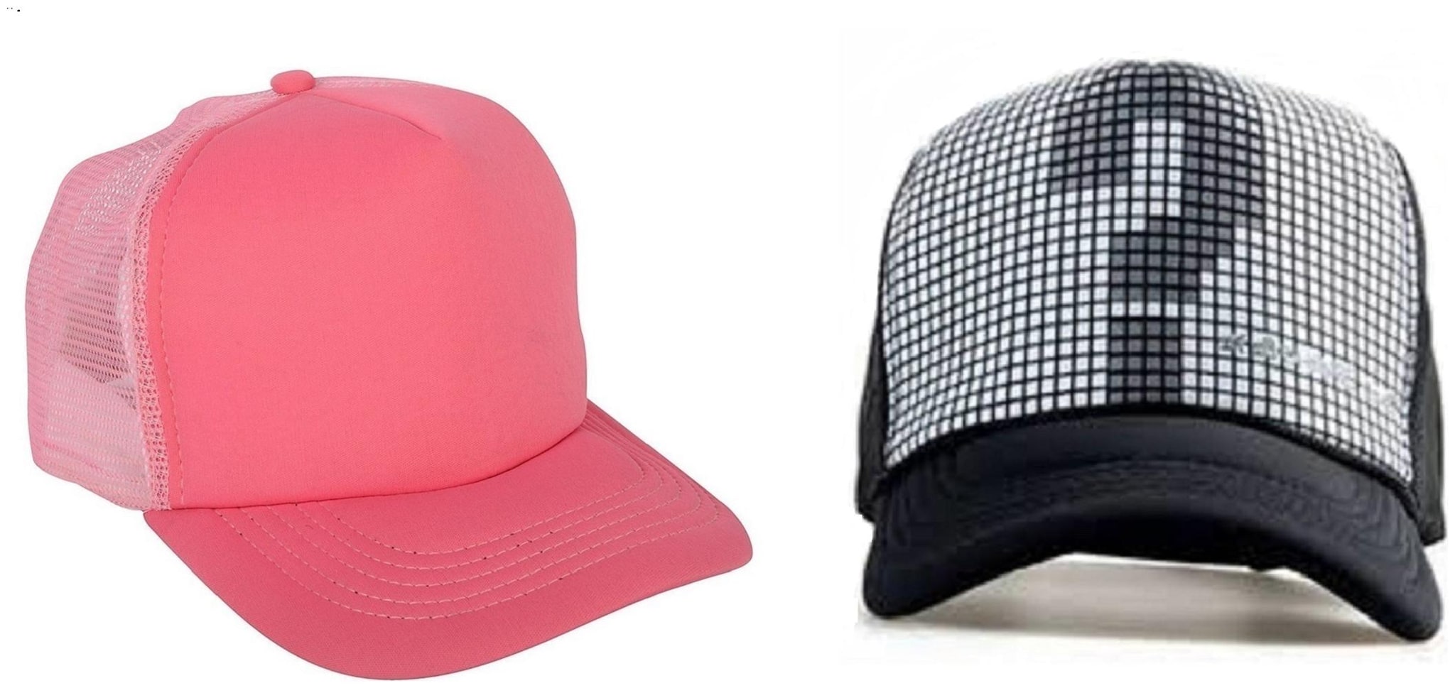 

Alcove Mens Women Half Mesh Cap PACK OF 2