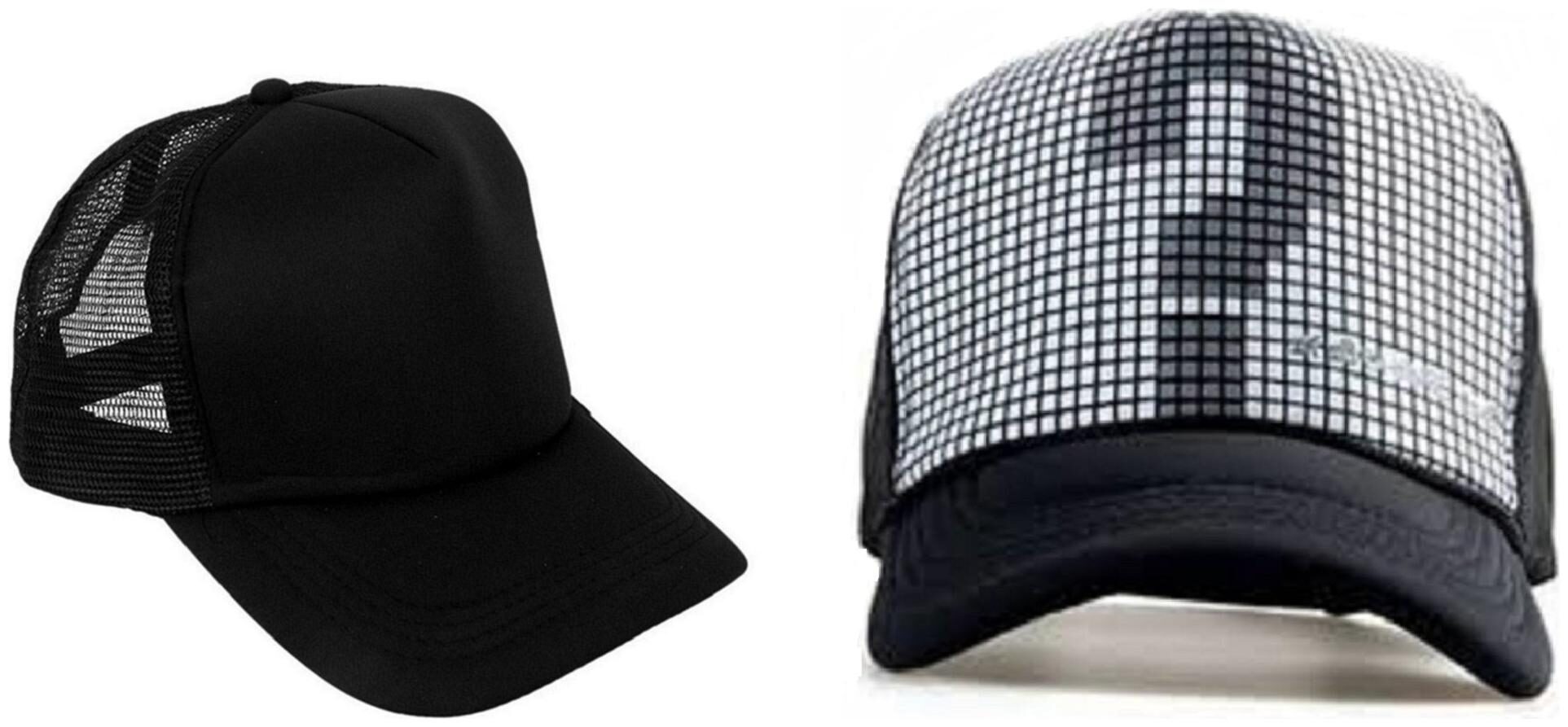 

Alcove Mens Women Half Mesh Cap PACK OF 2