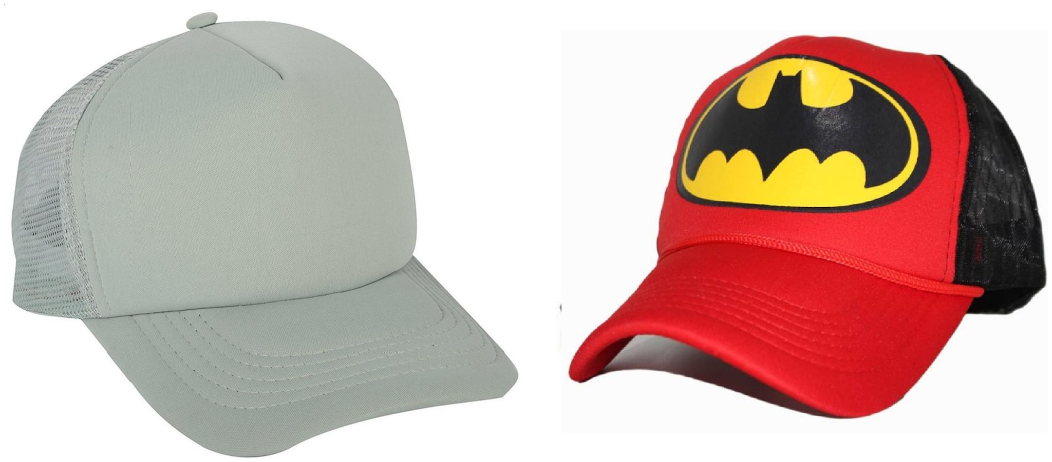 

Alcove Mens Women Half Mesh Cap Combo PACK OF 2