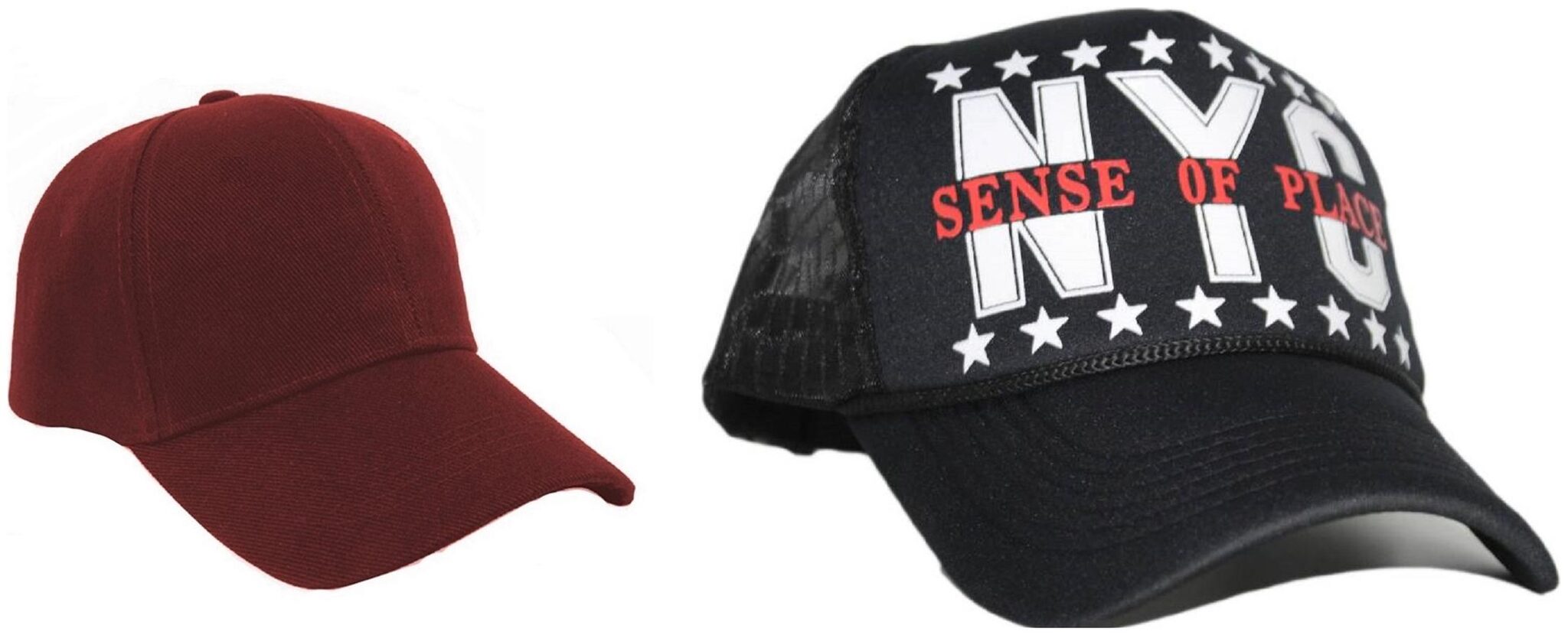 

Alcove Mens Women Half Mesh Cap Combo PACK OF 2