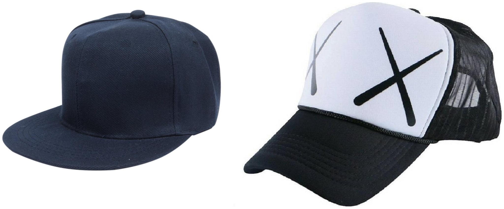 

Alcove Mens Women Half Mesh Cap Combo PACK OF 2