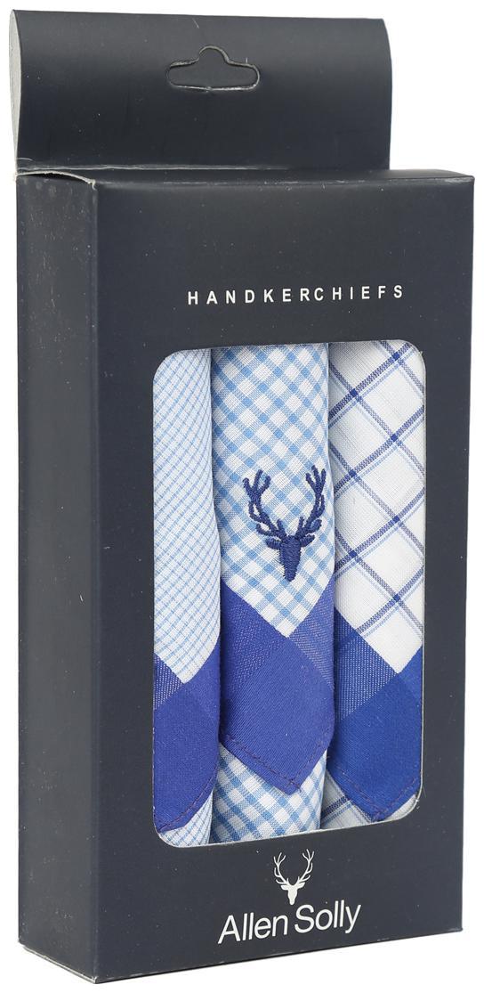 

Allen Solly Blue Cotton Handkerchiefs ( Pack of 1 )
