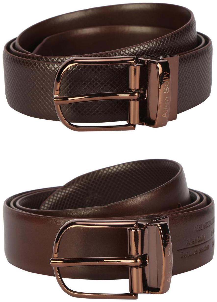 

Allen Solly Brown Reversible Belt