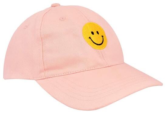 

Ambitieux Pink Smiley Cap For Men And Women