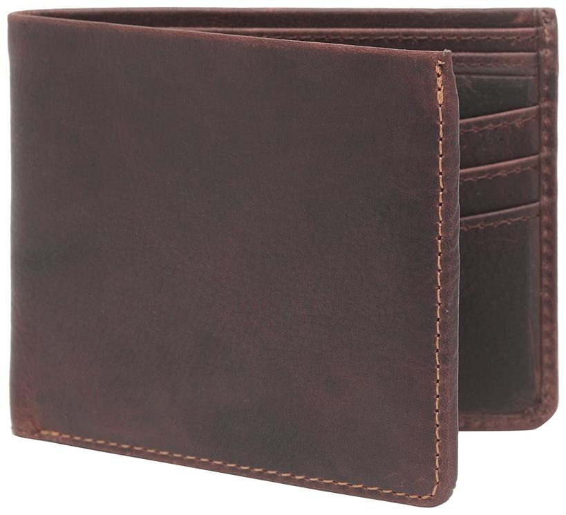 

Amicraft Men Brown Leather Bi-Fold Wallet ( Pack of 1 )