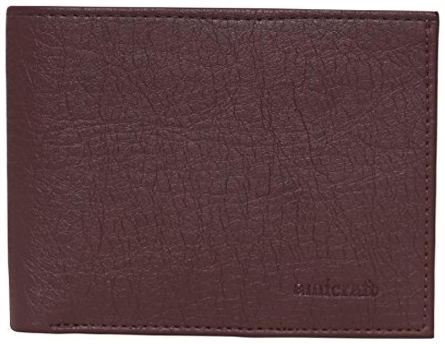 

Amicraft Men Brown Synthetic leather Bi-Fold Wallet ( Pack of 1 )